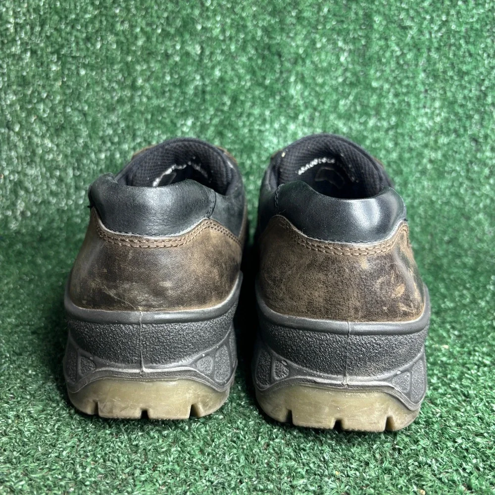 ECCO Track II Gore-Tex Waterproof Leather Rugged‎ Heritage Oxford Brown Mens 12